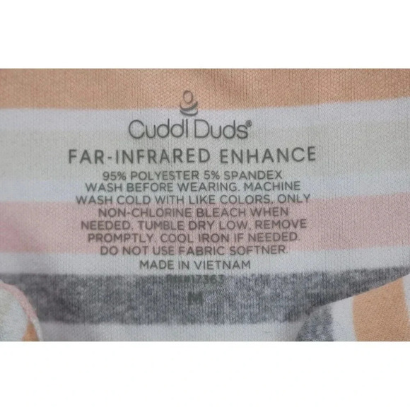 Cuddl Duds-Far Infrared Enhance Women's Pajama Gown-Medium-Pockets - Picture 3 of 8